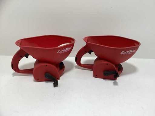 (2x) EarthWay EV-N-Spred Handstreuer / Handsämaschinen