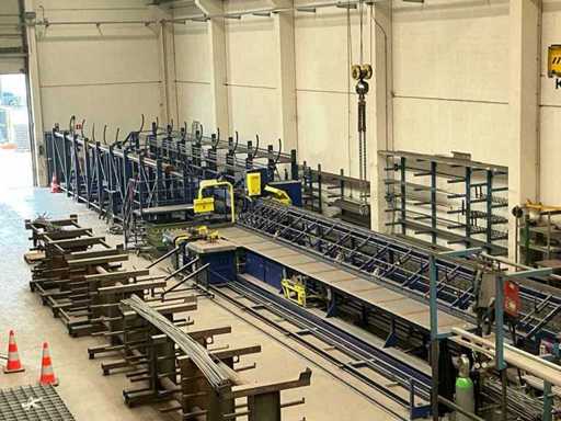 2017 Schilt Engineering Flexbar 150 Ligne de coupe semi-automatique et double pliage en acier d’armature