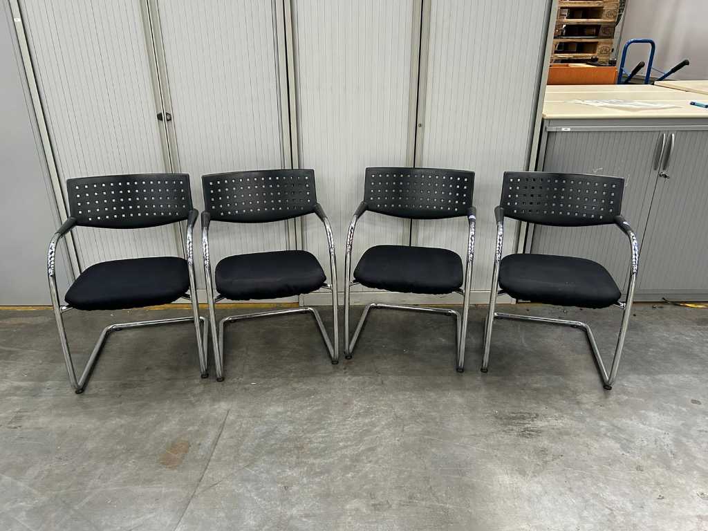 4 x chaise de conférence