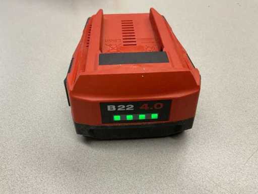 Hilti B22 4.0 Accu