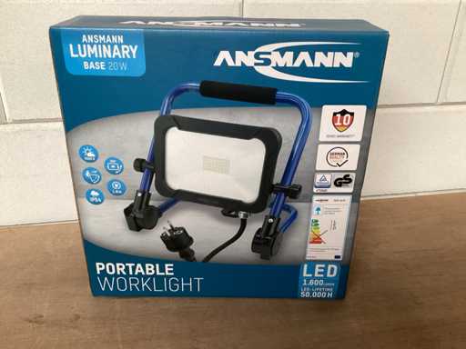 Ansmann LED construction lamp 20 W with tripod (4x)