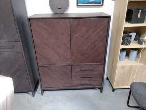 Massiv-Eichen-Schrank