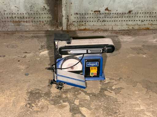 Ponceuse à disque à bande (Scheppach)