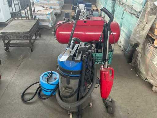 Industrial vacuum cleaner (3x)