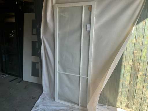 Porte intérieure blanche 82x210.5cm