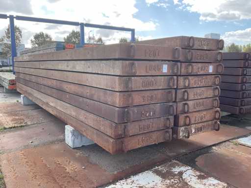 Dragline schot met stalen frame (7x)