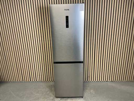 Etna KCV385NRVS Freistehende Kühl-Gefrierkombination