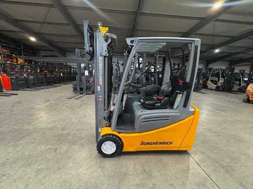 28/2021 Service + UVV 06/2027 Jungheinrich EFG220 2.000kg Duplex 310cm 4. Ventil Elektrostapler Gabelstapler 16.183 Stunden