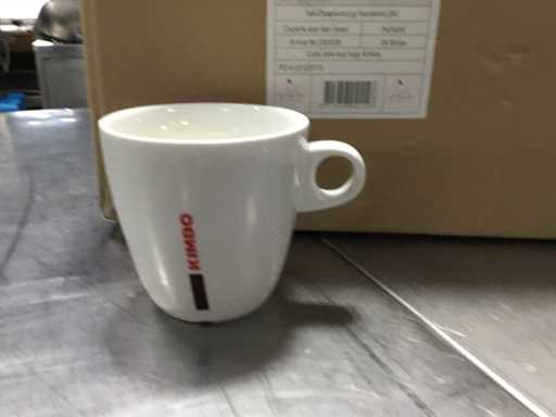 Grocier - Caffe latte cup logo kimbo - (2x)