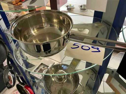 SSW 5 piece cooking pot set + wok