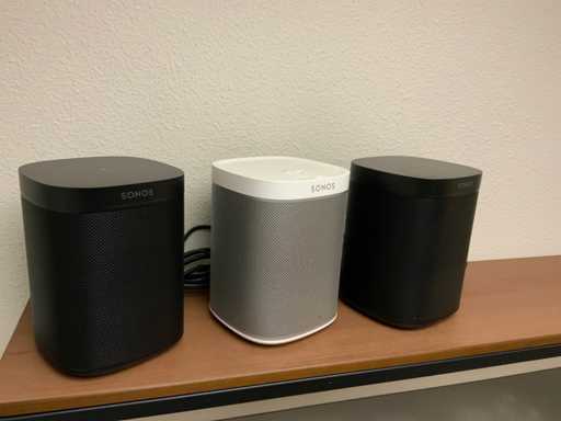 Sonos One Smart Speaker (3x)