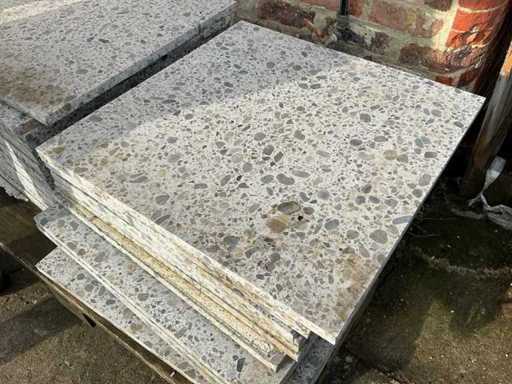 Naturalny kamienny kamień ogrodowy (36x)