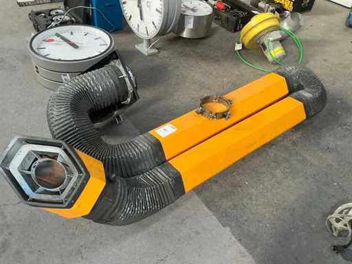 Bras d’extraction des fumées de soudage