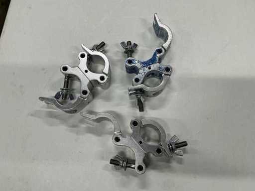 Protruss Double C6003A 48-51mm Scaff Clamp (7x)