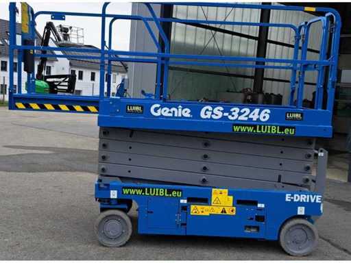Genie - GS-3246 E-Drive - 2022 - platforma do pracy powietrznej 12m / podnoszenie nożycowe / podnoszenie nożycowe GS3246 GS 3246