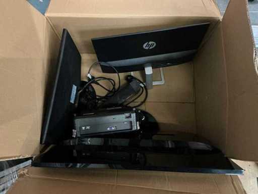 Monitor and various (3x)