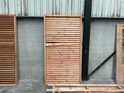 Panou cu lamele reglabile Douglas 223x120 cm