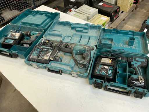 Makita Batteriewerkzeug (3x)