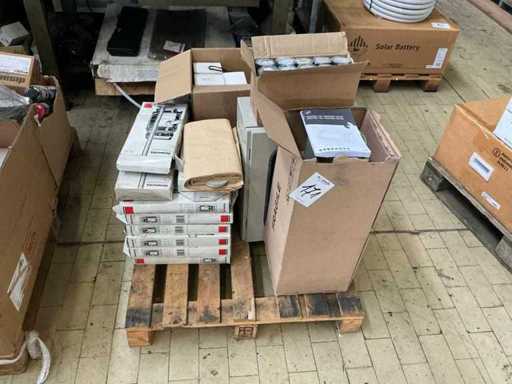 Stock of accessories, spare parts and warehouse stocks