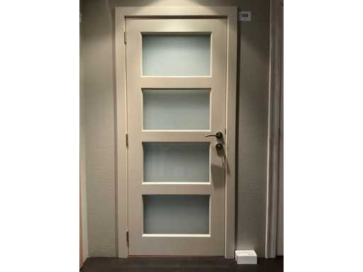 Porte intérieure en bois massif