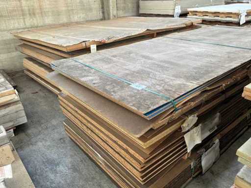 Série de panneaux de particules