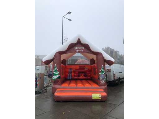 Springkasteel Winterhutje - overdekt.