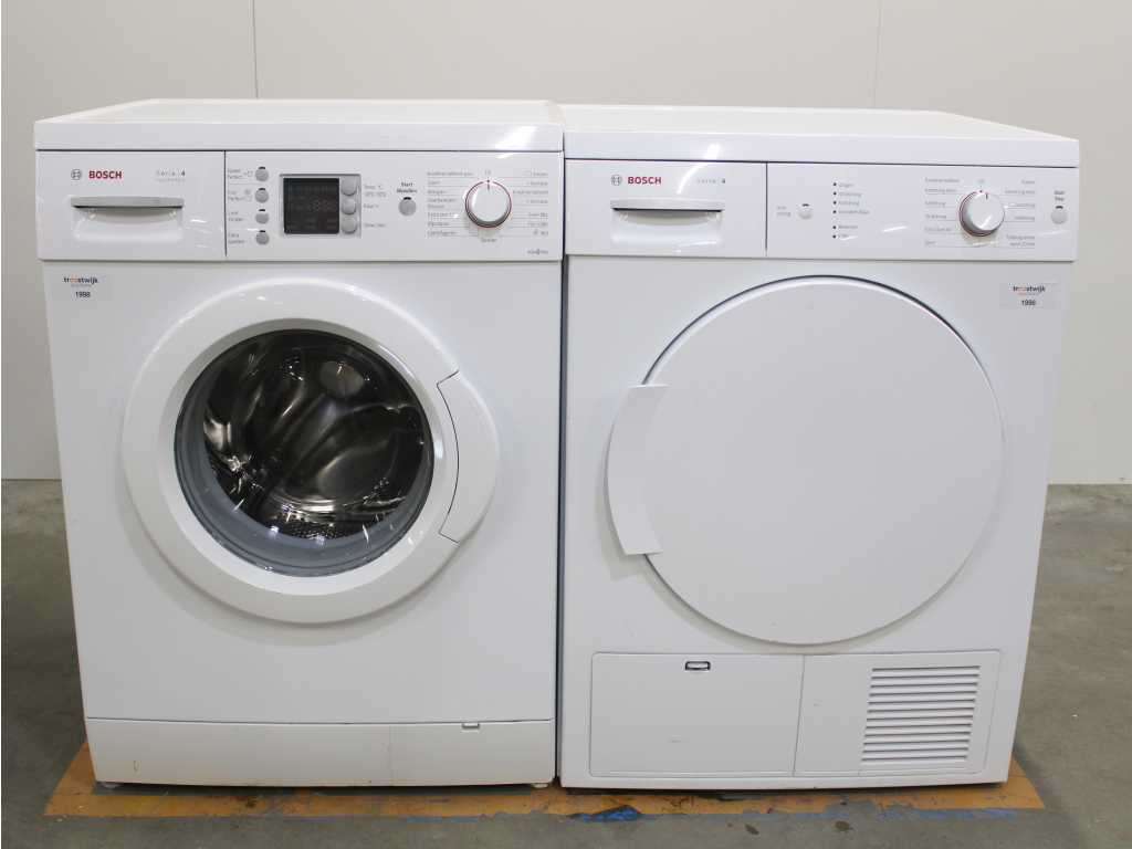 Bosch Series|4 VarioPerfect Washing Machine & Bosch Series|4 Dryer