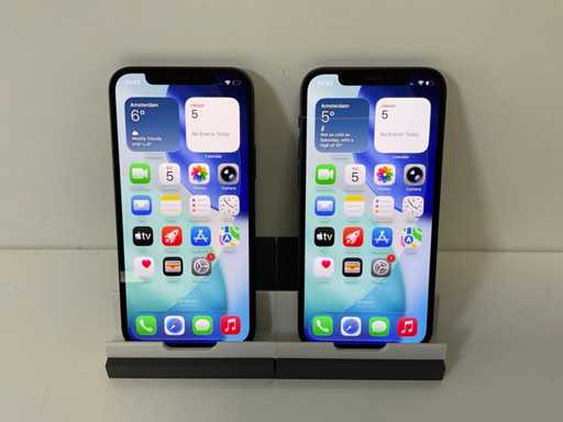 Apple iPhone 12 - 128GB - Black (2x)