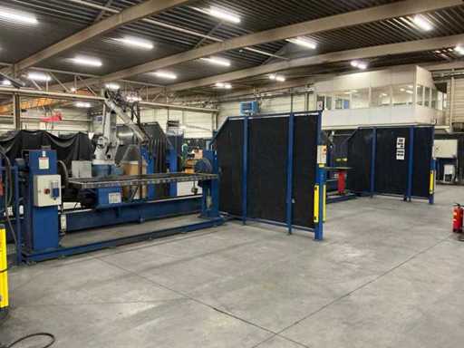 2000 OTC DR4200L Lasrobot opstelling