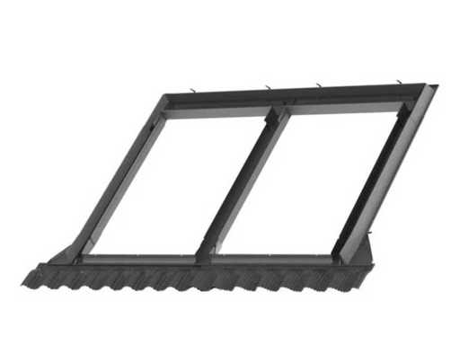 Multischermata Velux EKW CK02 0021E per 2 finestre sul tetto affiancate