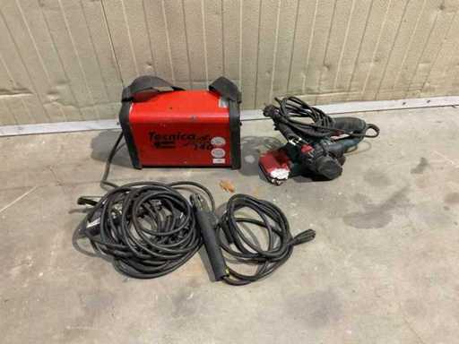 Elektrodenschweißmaschine + Bandschleifer