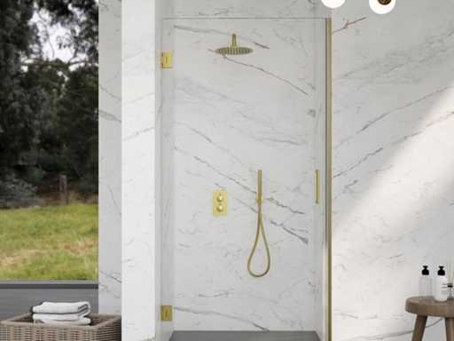 Douchedeur easy clean 90x200 cm