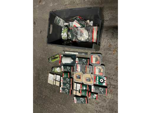 Grote partij Flex en Metabo accessoires en onderdelen