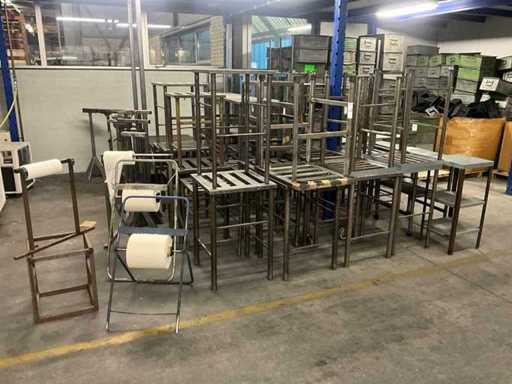 Lot de mobilier de atelier