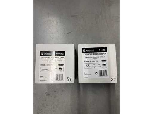 Ei Electronics - Ei146RF-NL - Optischer Rauchmelder 230V, mit 9V alkalinischem Backup-Funk (RF) (2x)
