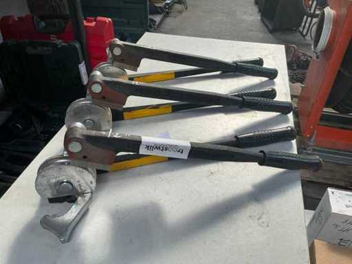 Ridgid Manual Pipe and tube bender (3x)
