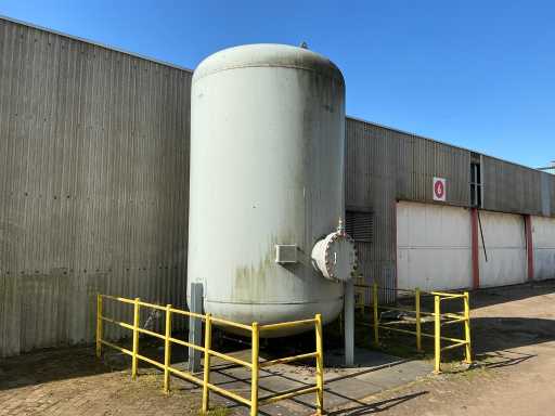 2009 Industria della lamiera Serbatoio tampone verticale per aria compressa da 20.000 litri