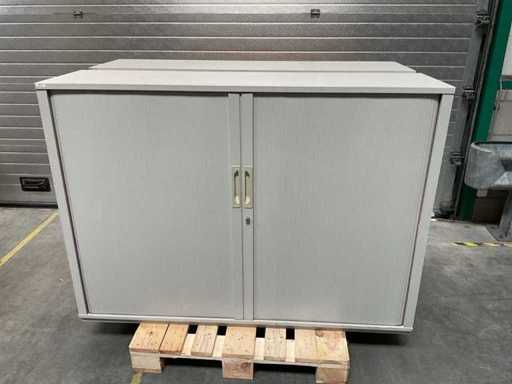 Armadio a porta a ruvola (2x)