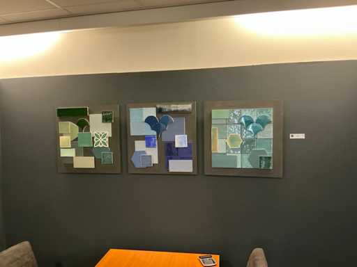 Tegel Wanddecoratie (3x)