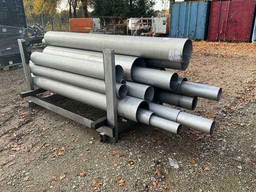 Batch of stainless steel pipe