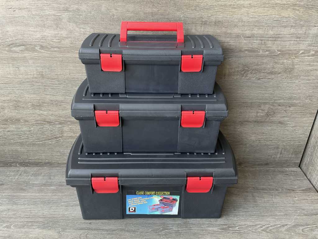 Zwembad toolboxset (4x)