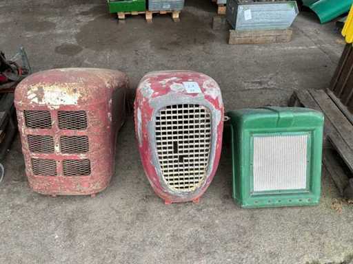 Tractor bonnet (3x)