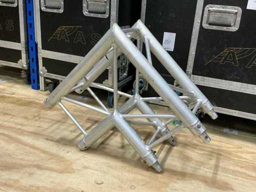 Pièce d’angle en treillis en aluminium Prolyte X30V-C003 2 voies