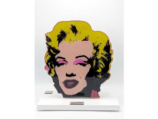Andy WARHOL (1928-1987), d’après Sculpture sur plexiglass