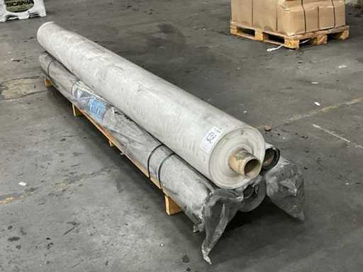 Morgo Vent Various opened rolls of multilayer roof and wall foil (5x)