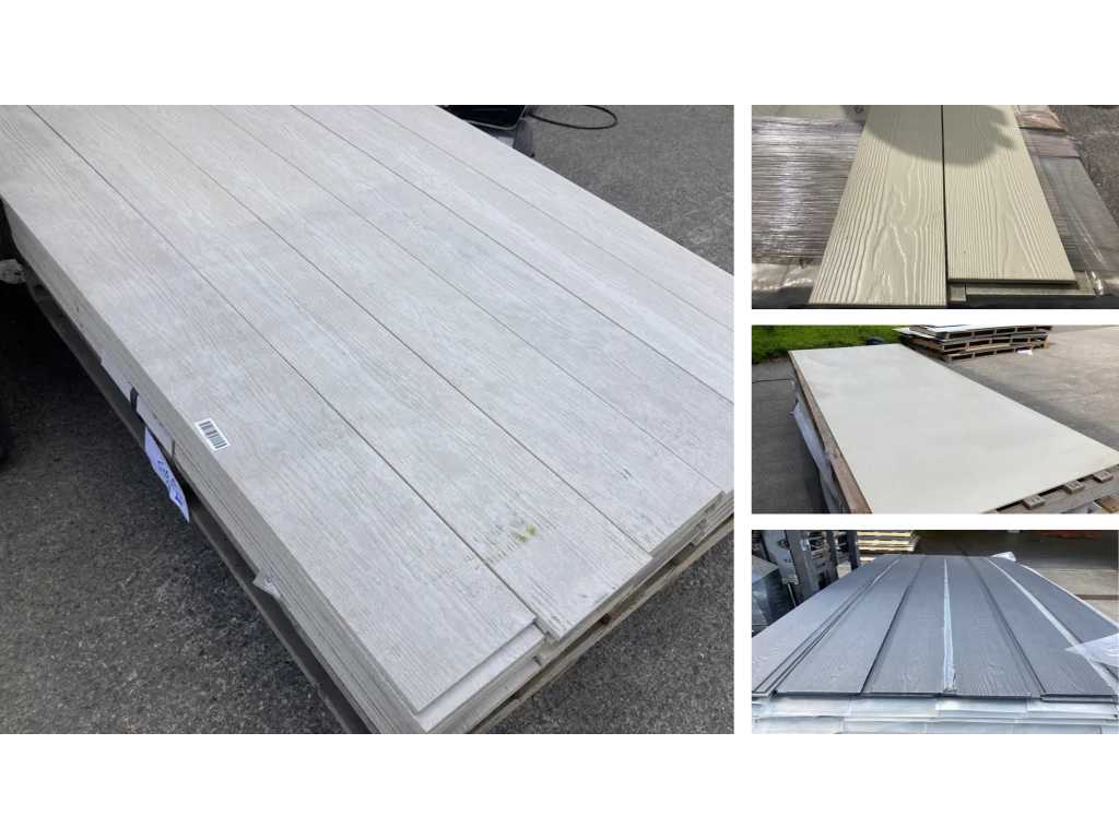 Large batch of façade panels - TRESPA, ETEX - Genk - 07/06/2023