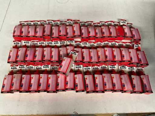KWB rouge poudre de ligne de craie 100 grammes (51x)