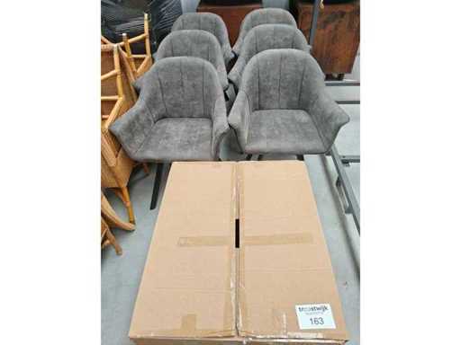 - Sedile a secchiello - Sedia da pranzo (8x)