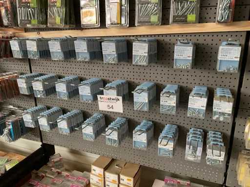 190 blisters met schroeven