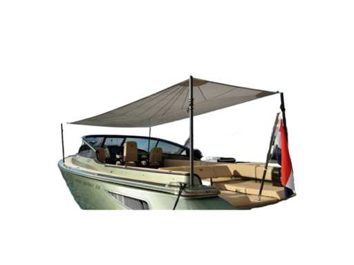 Seasmart AW40 1400 mm Carbon Awning Post